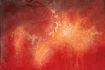Rot III, 100cm x 70cm, Acryl/Mischtechnik auf Leinwand