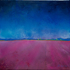 Lavendel I, 50cm x 50cm, Acryl/Mischtechnik auf Leinwand