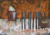 The Future, 70cm x 50cm, Acryl-Collage auf Leinwand