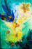Frühling I, 20cm x 30cm, Acryl/Mischtechnik auf Leinwand
